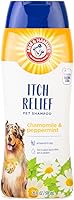 Arm & Hammer Dog Itch Relief Shampoo 20oz - Chamomile & Peppermint, pH Balanced, SLS & Paraben Free for Sensitive Skin