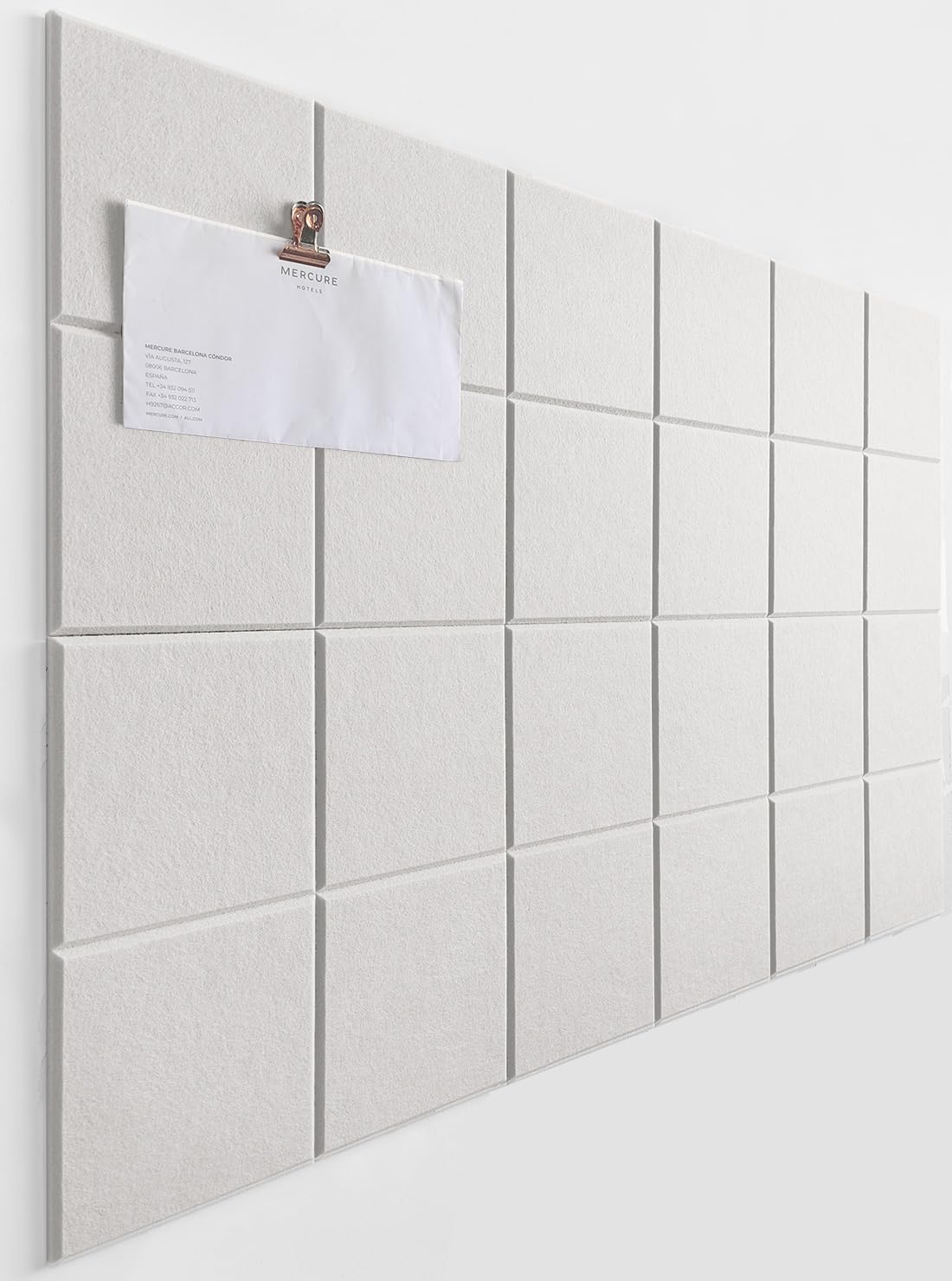 DECORITA Cork Board 24 x36 Alternative - 6 Pack Felt Wall Tiles with Safe Removable Adhesive Tabs, Cork Boards for Walls Cork Board for Home Office