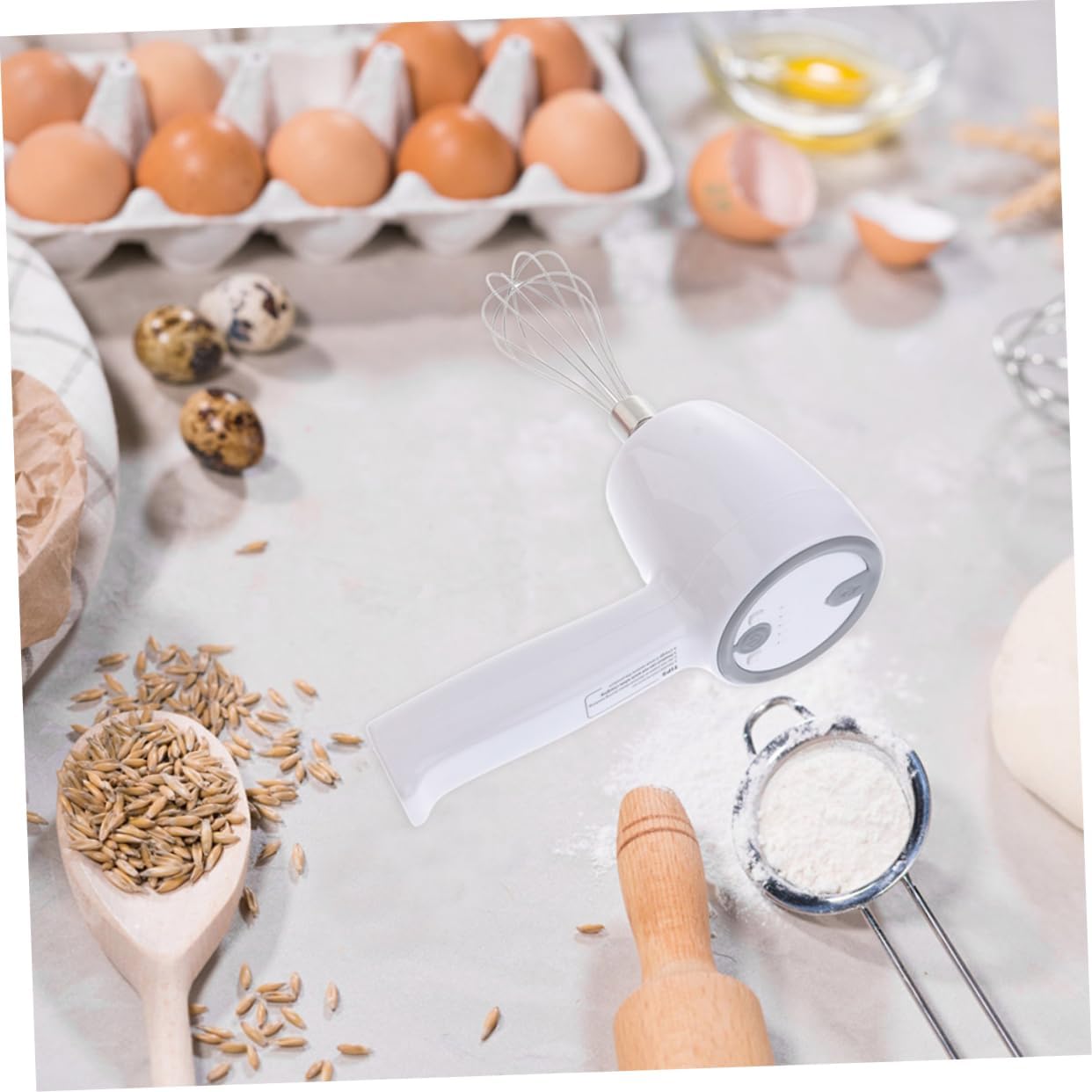 Tiny Whisk Kitchen Appliance Rechargeable Egg Mixer Usb Charging Hand Blender Easy to Use Egg Tool