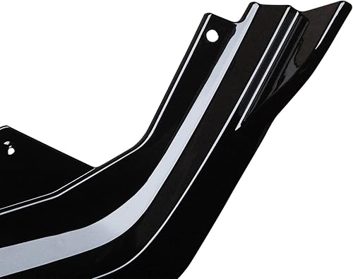 Miniatura 7 de NINTE Borde delantero para Honda Civic Sedan 2021 2022 2023 2024 Negro brillante con línea roja Parachoques Splitter Bodykit alerón diseño de 3