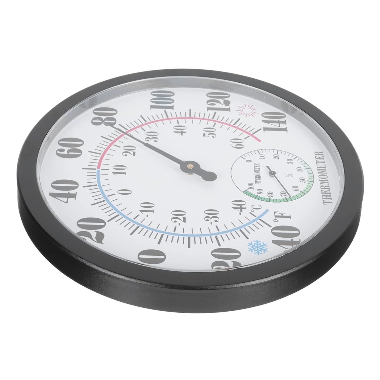 BESPORTBLE 1pc Wall Temperature Hygrometer Outdoor