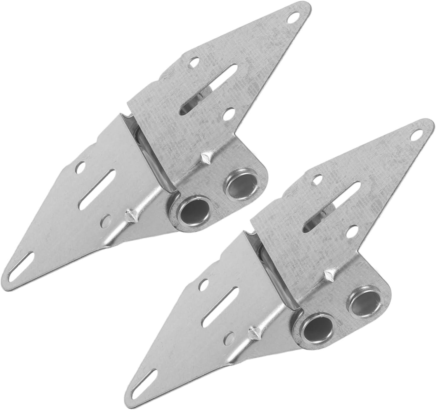 Mikikit 6pcs Heavy Duty Garage Door Hinges Replacement Bracket for Residential and Light Commercial Use Convenient Wear Design for Garage Door Applications