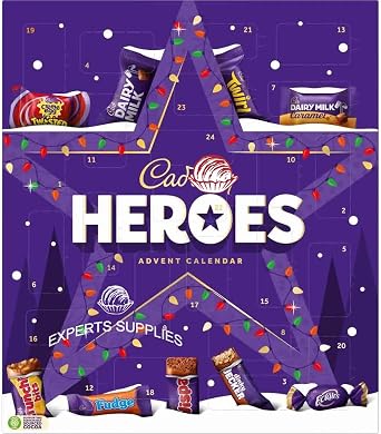 New Dairy Milk Heroes Chocolate Advent Calendar 230g, Perfect for Christmas Countdown 2025