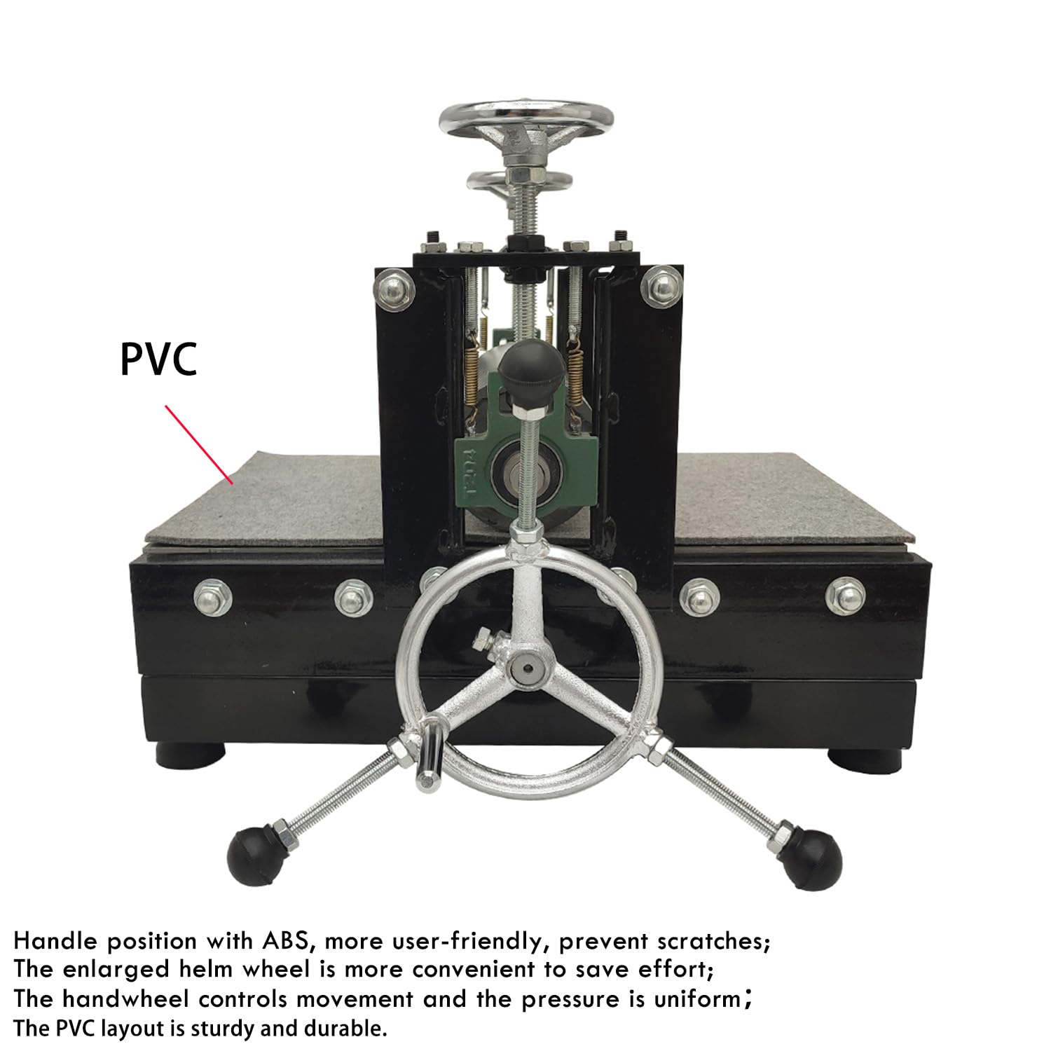 PreAsion Etching Press Machine Etching Printing Press Printmaking Letterpress Machine Printmaking Rubbing Machine Plaster Wood Paper Slab Roller Size: 28 * 10cm (11 * 3.9 