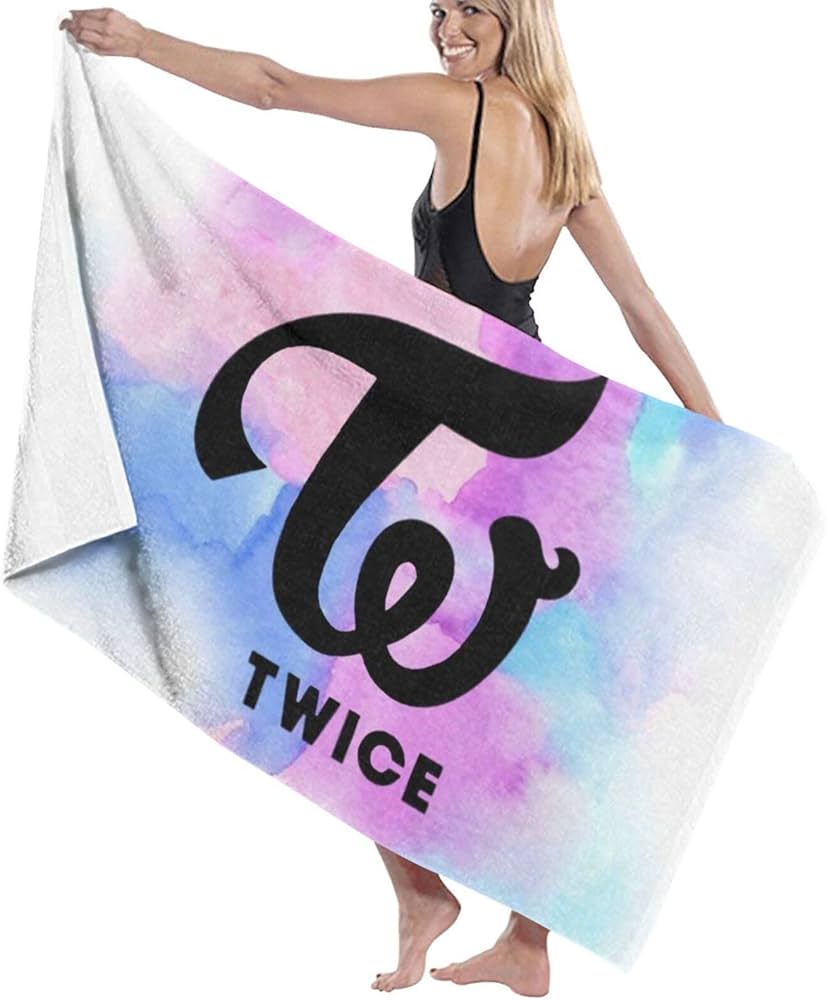 Amazon.co.jp: Twice (17)おしゃれ ビーチタオル バスタオル 大判