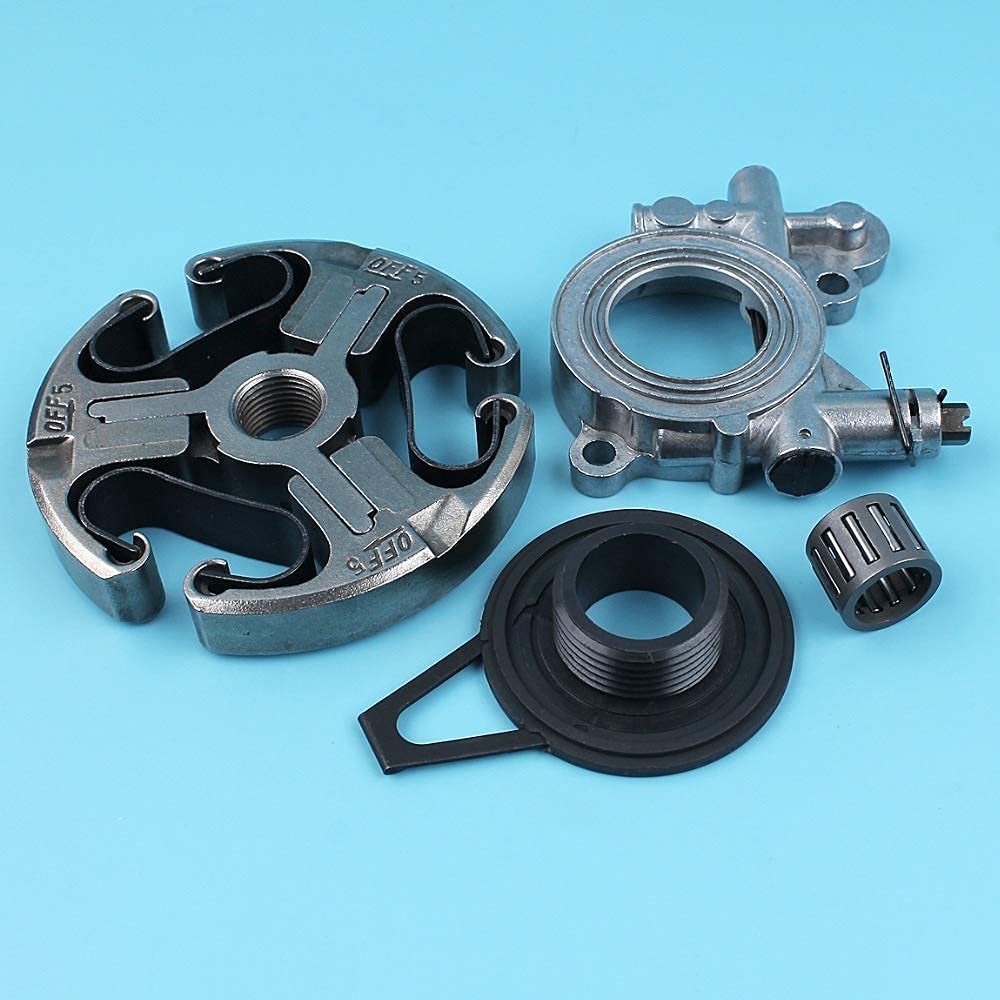 Kit de cojinete de Agujas de Engranaje helicoidal de Bomba de Aceite de Embrague Compatible con Motosierra Husqvarna 362365371372# 586798401
