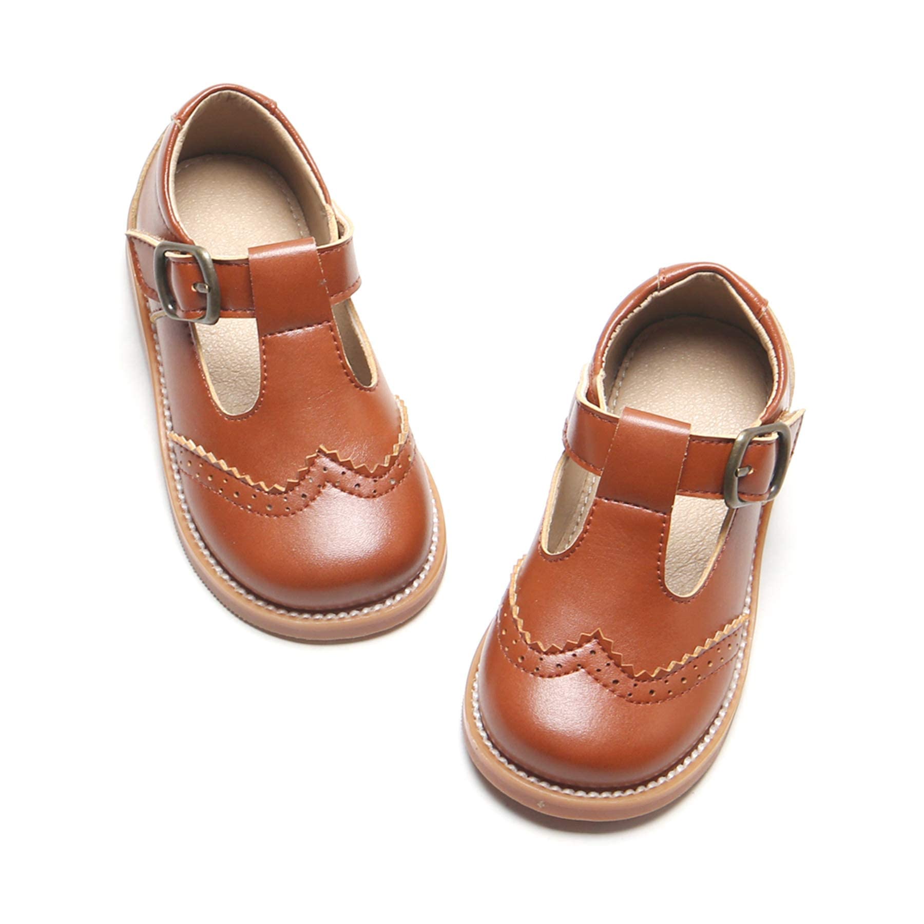 Felix & Flora Toddler Little Girl Mary Jane Dress Shoes - Ballet Flats for Girl Party School Shoes