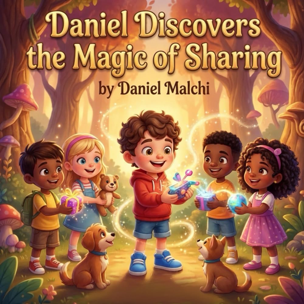 Daniel Discovers the Magic of Sharing: A Heartwarming Children's Story About Friendship, Generosity, and the Joy of Playing Together (Daniel Discovers Series)
