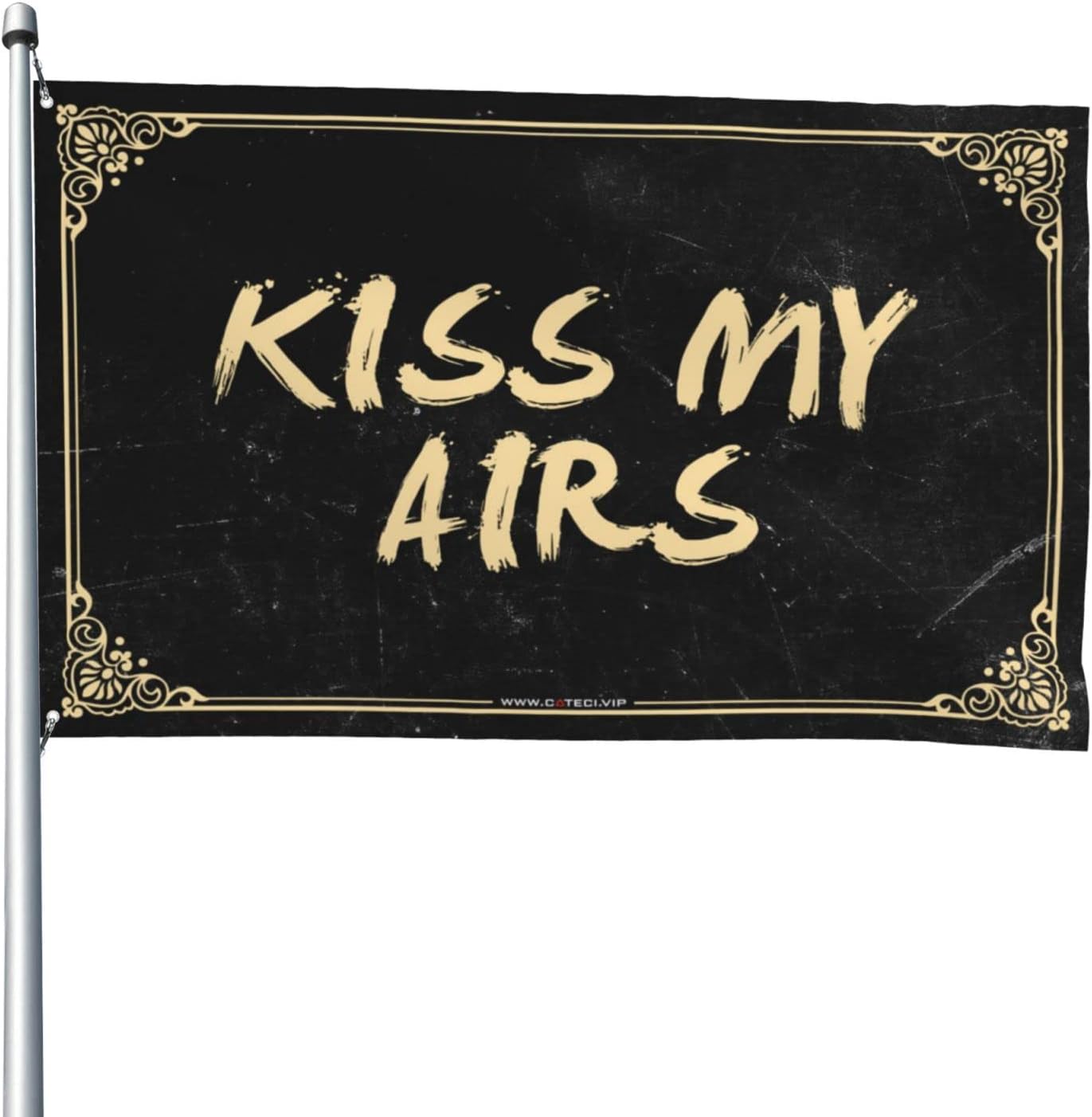 Flags For Room Girls Kiss My Airs Flag Cool Garden Flag Flags For Girls Room (Size : 152X244CM)