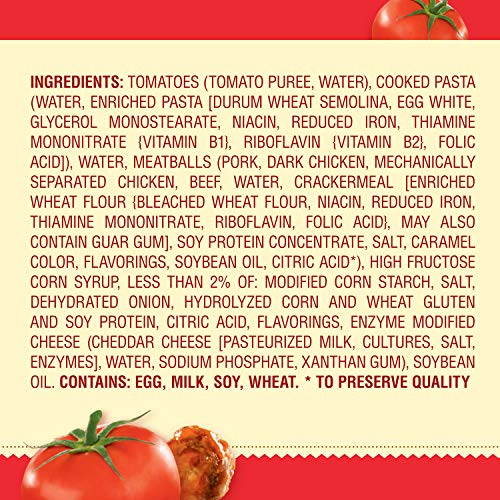 Chef Boyardee Spaghetti & Meatballs In Tomato Sauce, 7.5-Ounce Microwavable Bowls (Pack Of 12) #TOP7