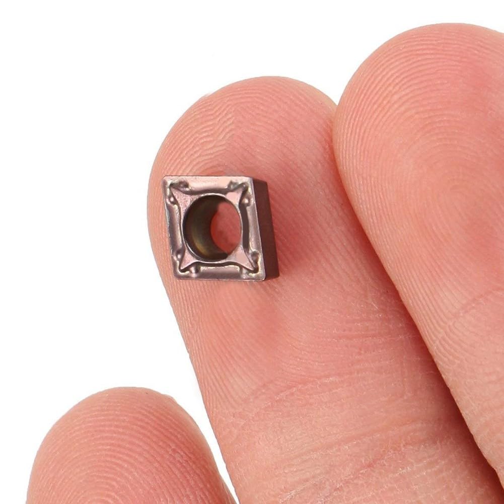 Set Portautensili Tornio Maizoon CNC - 5 Barre CLCR 6-12mm + 10 Inserti Carburo CCMT0602 + 5 Chiavi | Per Lavorazioni Precisione - Foto 8