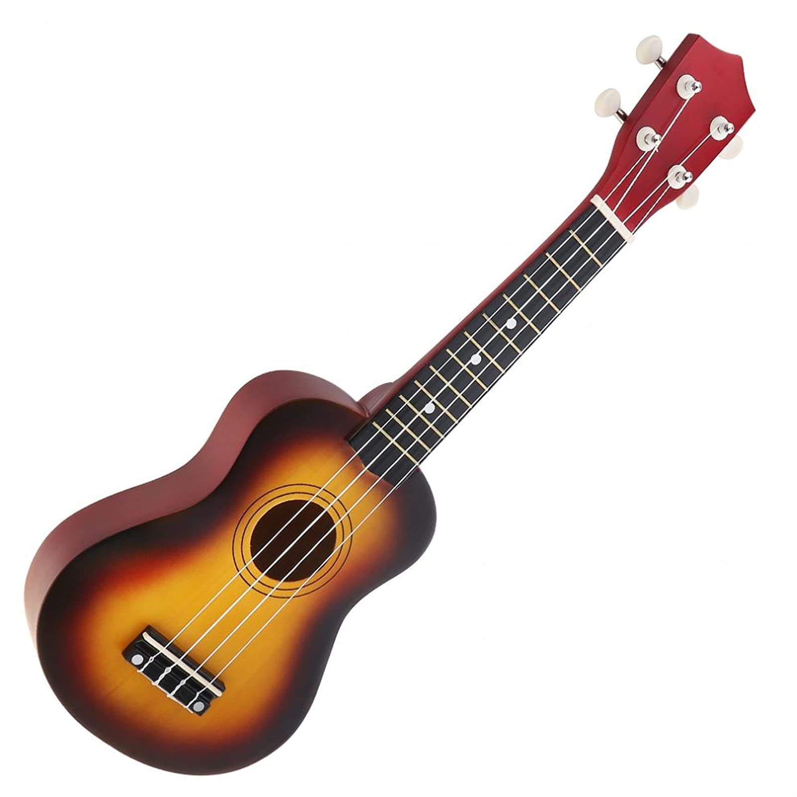 Ukulele koncertowe Początkujący Ukulele 21- calowy Saxophone Ukulele Początkujący Dzieci Słońce Kolor Hawaje Cztery Sznurowa Gitara Ze Sznurkiem I Wybierz