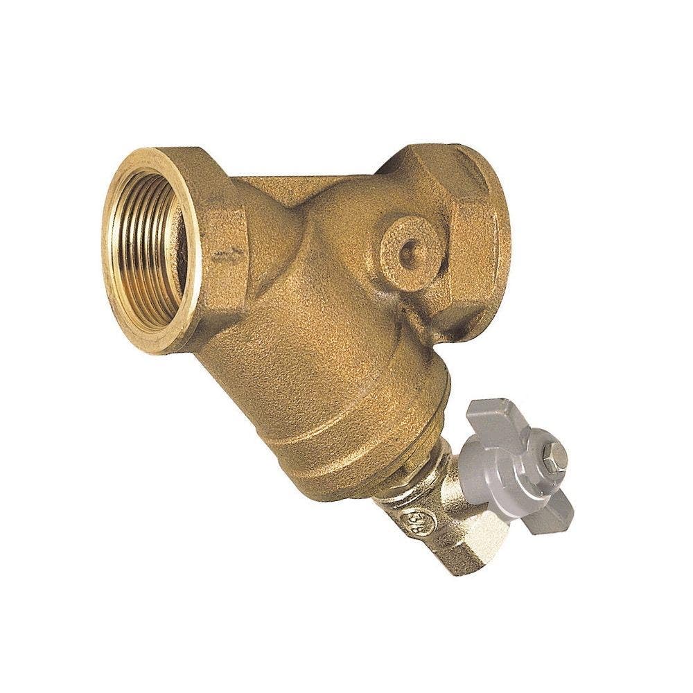 Filtre à tamis bronze avec robinet de rinçage-2342G205