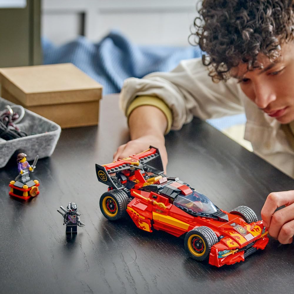 LEGO NINJAGO Ninjaścigacz X-1 — 15-lecie 71867 | pojazd ninja, model pojazdu, prezent dla fana ninja 14+, 691 elementów