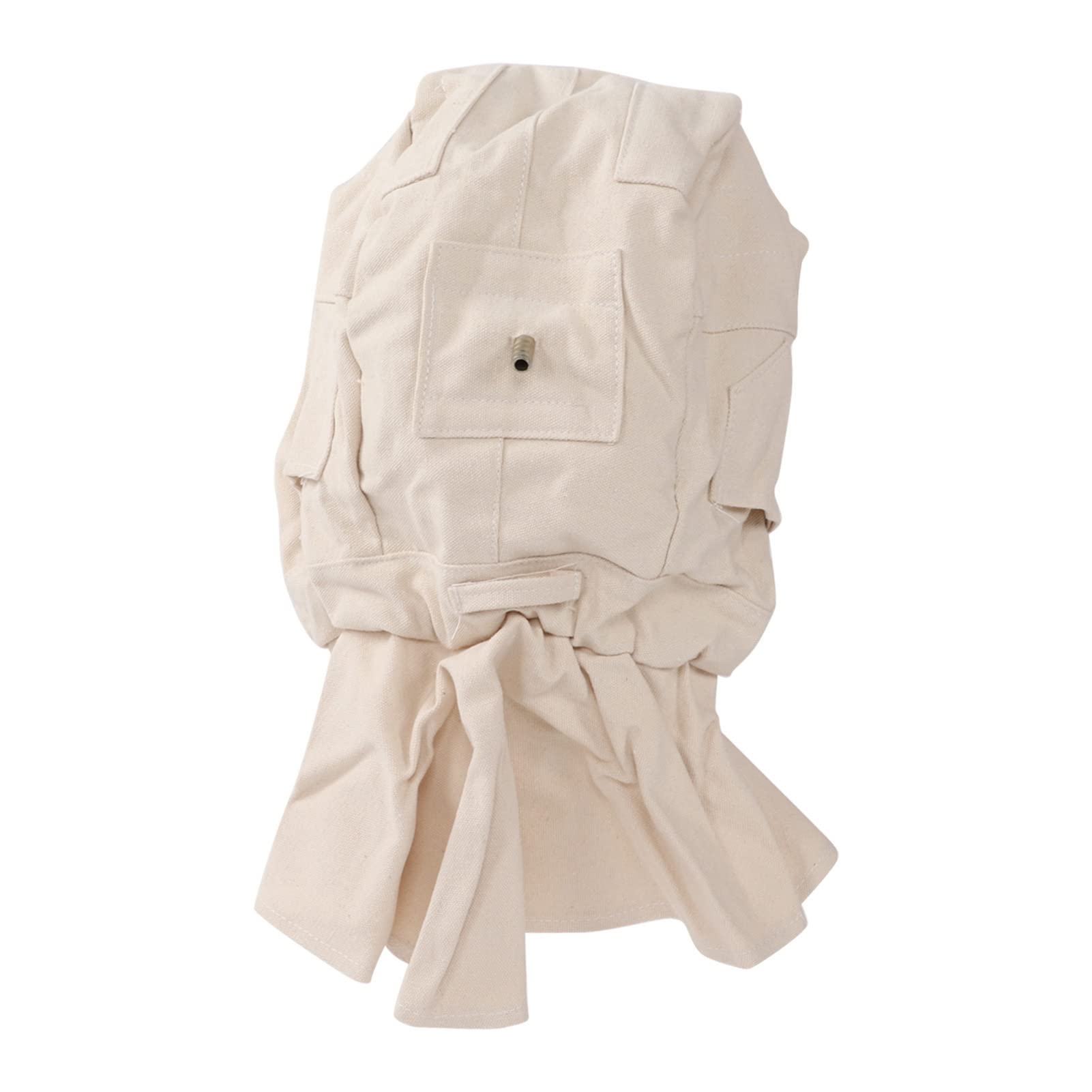 Sabbiatura Cappuccio Casco per sabbiatura con design di ventilazione e vetro trasparente, casco per sabbiatura antipolvere con protezione per il collo, adatto per sabbiatura e lucidatura