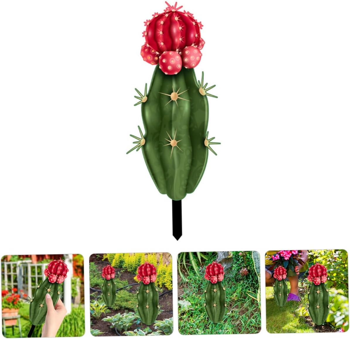 Acrylic Cactus Garden Stake Decorative Yard Sign for Courtyards image 3