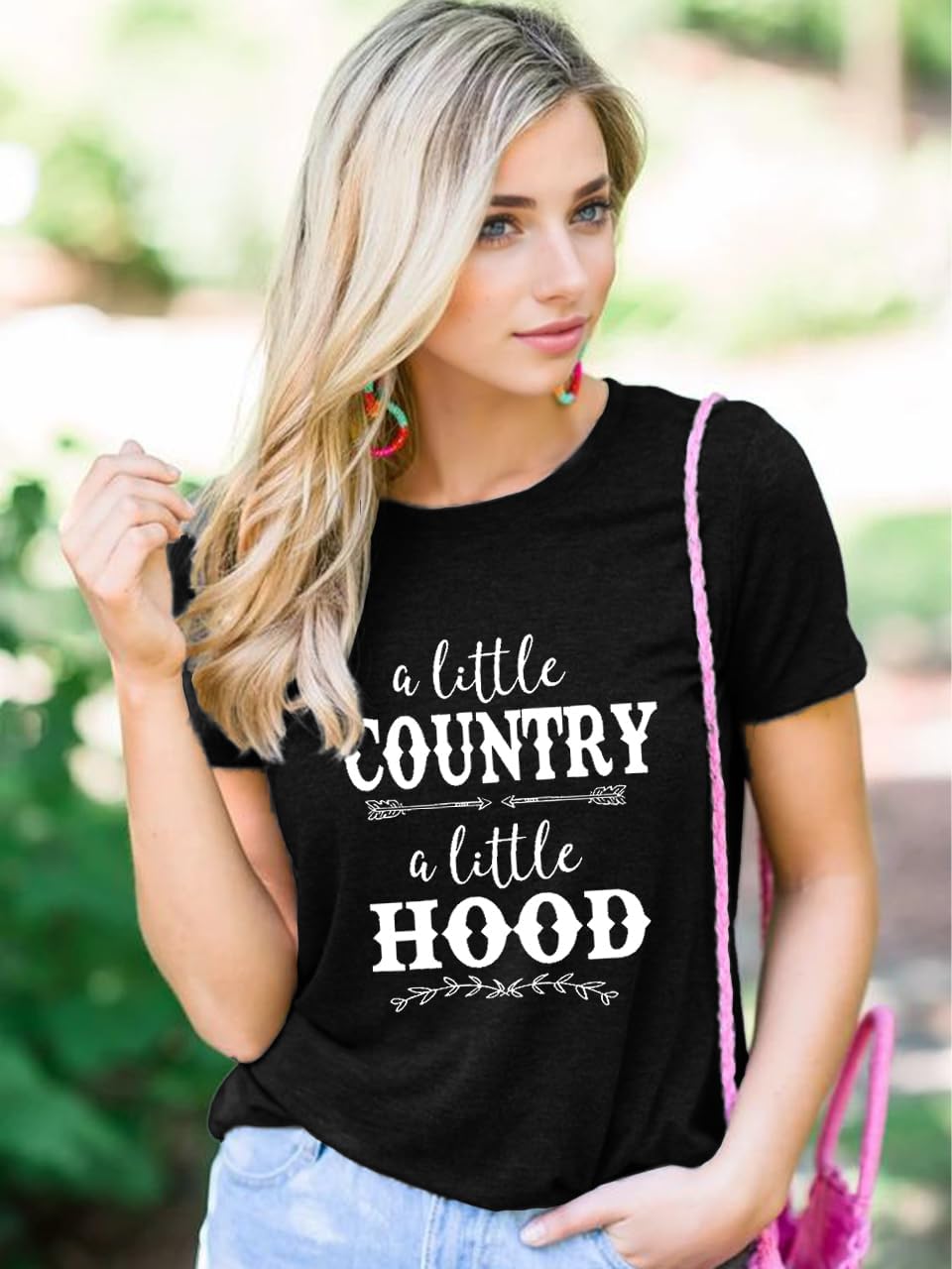 Women Rock Band T Shirt Vintage Country Music Shirt Concert Outfit Short Sleeve Tops - Image 2
