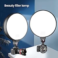 Vista 5 de DAUERHAFT Difusor de flash de softbox redondo portátil, difusor de softbox de forma redonda plegable de 15.7 in, difusor de flash para luz rápida