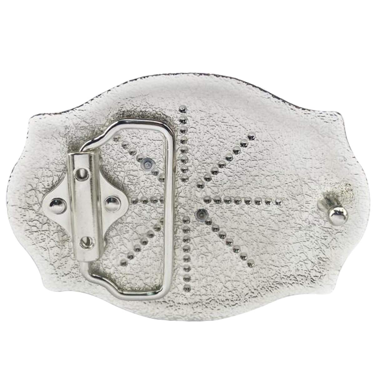 Daisybaby Western Cowboy Initial Letter Large Alphabet Belt Buckle for Men and Women Birthday Gifts Z