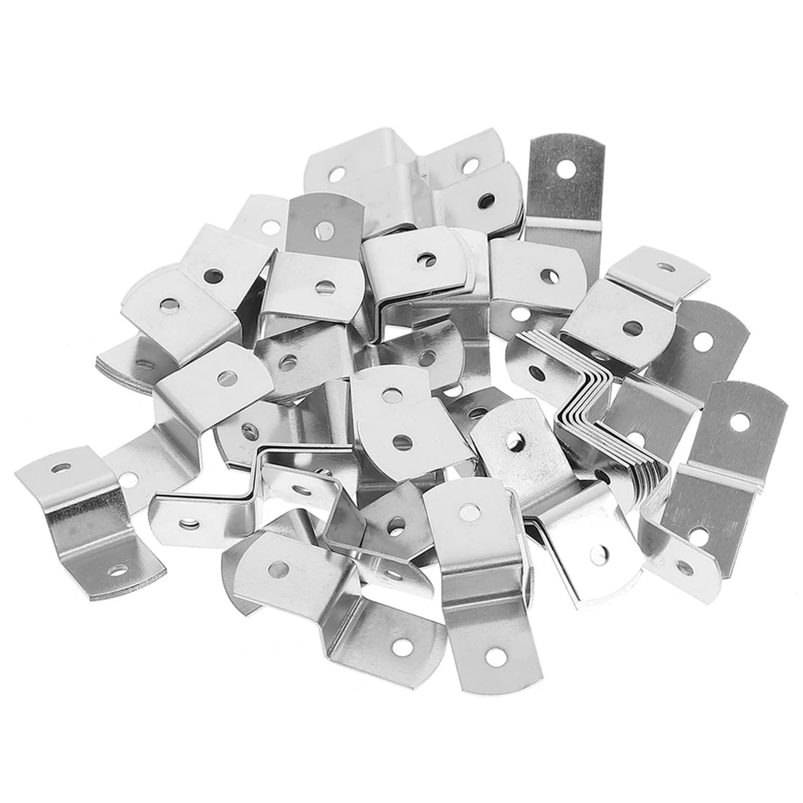 Offset Canvas Clips 150pcs Z Shape Picture Frame Braces Brackets Silver Clips Picture Frame Backing Hardware