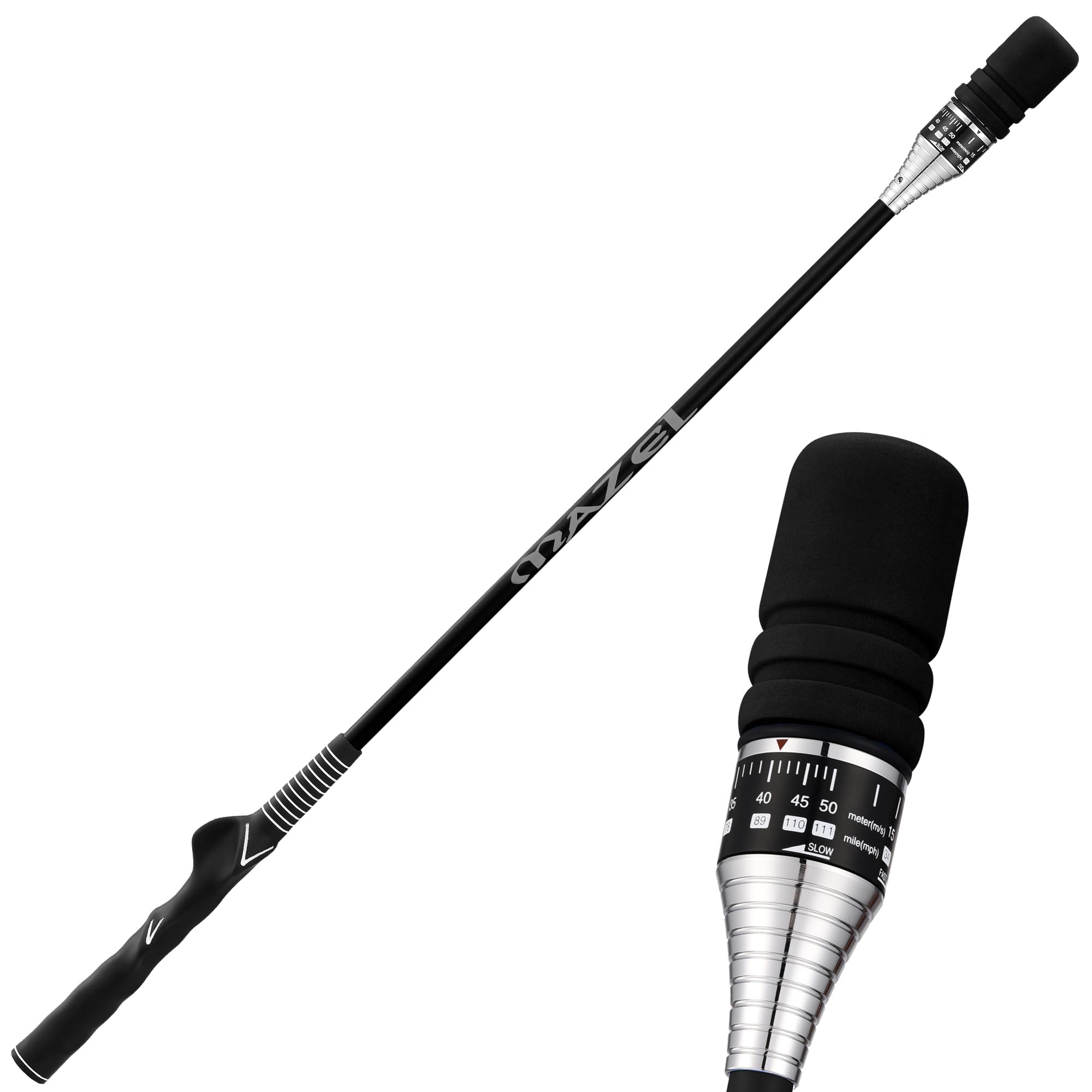 Amazon | MAZEL (マゼル) ゴルフスイング練習器具 音が鳴るスピードを