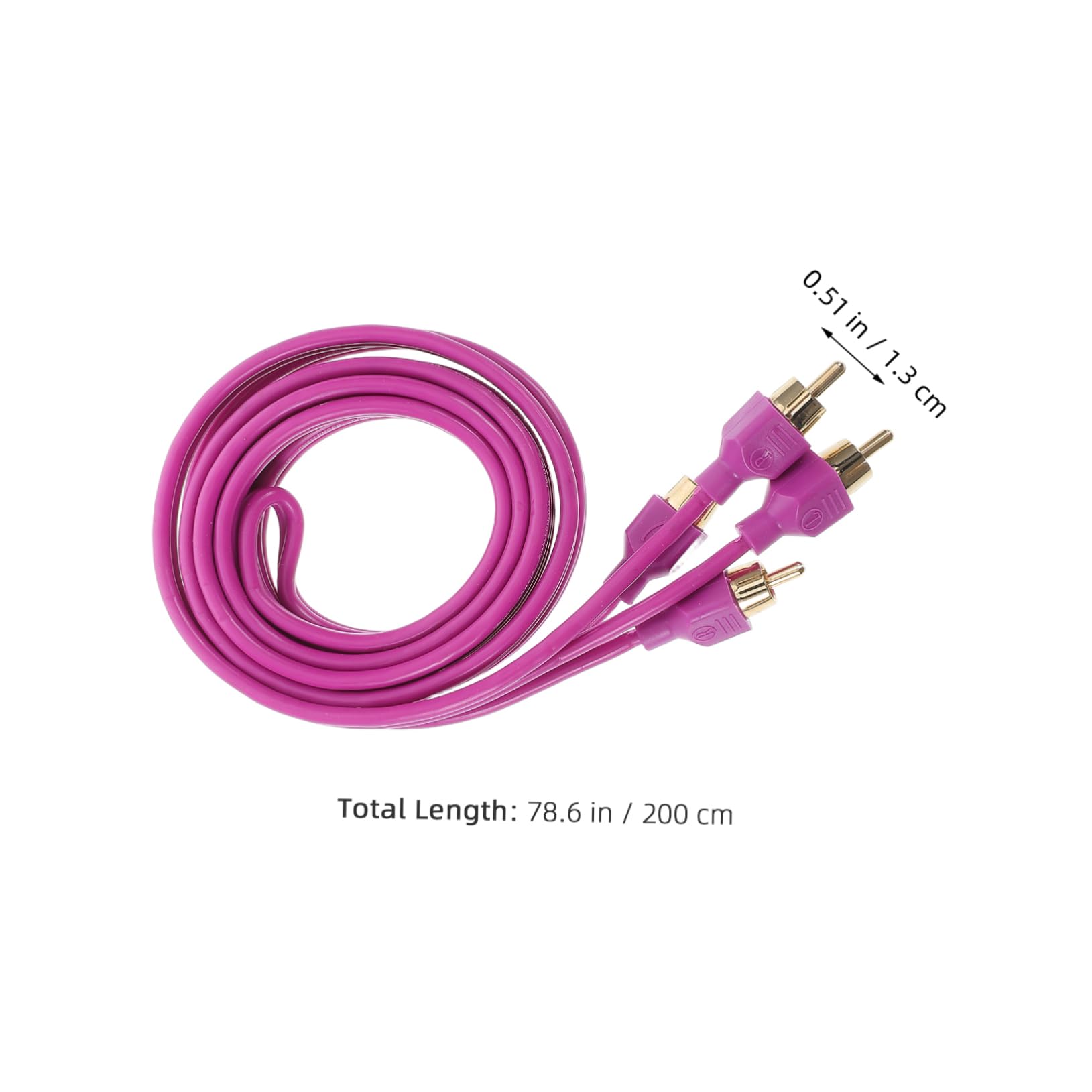 Cabilock Subwoofer Connecting Cable Audio Wire for Construction for Sound Transmission and Easy Installation
