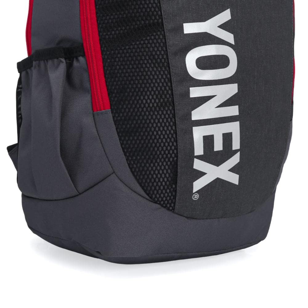 Yonex Team Backpack S Badminton Squash Tennis Grey/Red