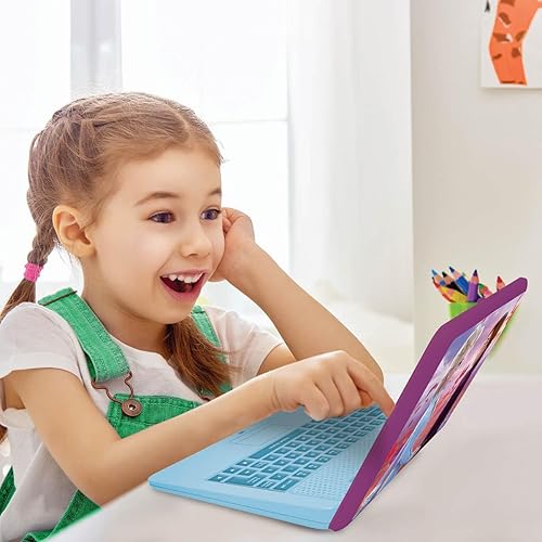Miniatura 7 de LEXiBOOK Disney Frozen 2 - Portátil educativo y bilingüe en español/inglés - Juguete para niñas con 124 actividades para aprender, jugar juegos y