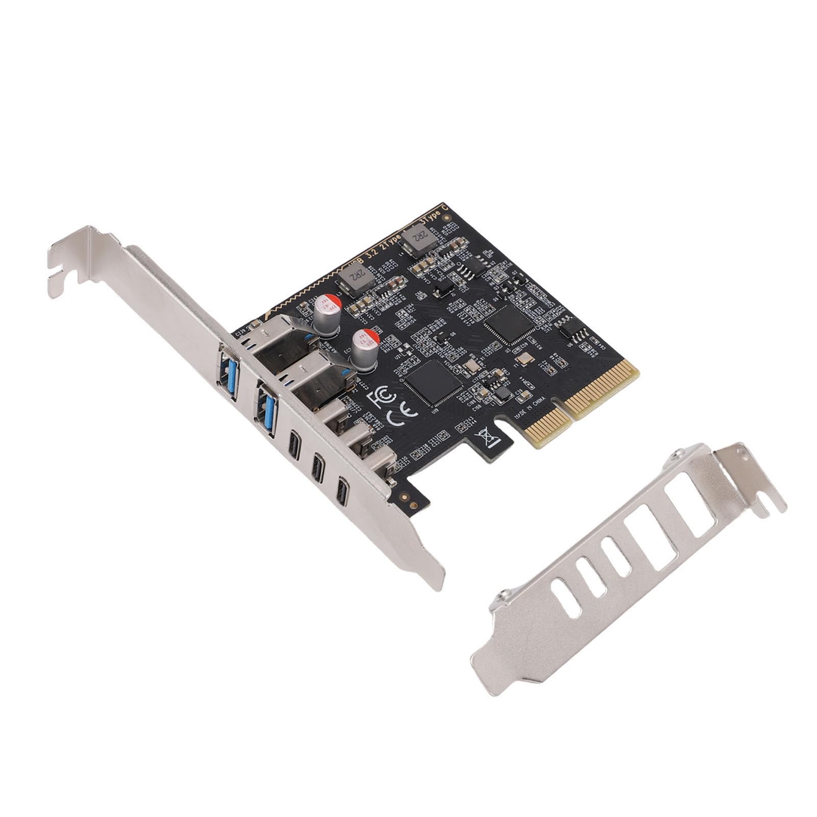 Cocoarm PCIe USB 3.2 Gen 2 Karta Rozszerzająca, 10Gbps 5 Portów
