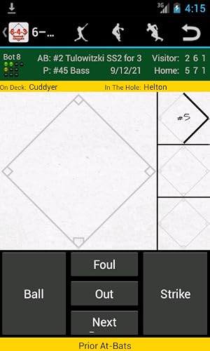 6-4-3 Baseball Scorecard - Thumbnail 3