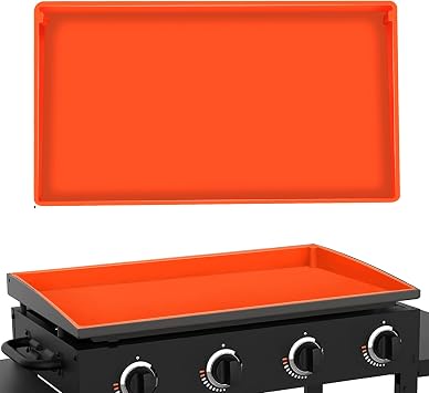 Silicone Griddle Cover Mat for Blackstone, 22 inch Grill Accessories Full Wrap-Around Griddle Flat Top Cover Food-Grade Protection Grill Buddy Mats