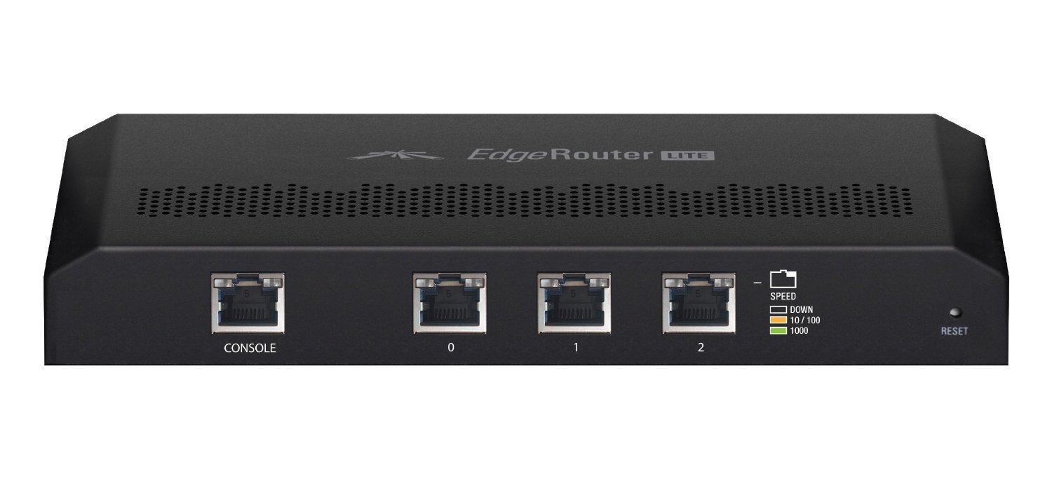 Ubiquiti ERLITE-3 Routeur PoE 3 ports Noir