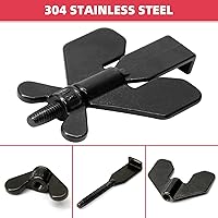 Vista 2 de Cerradura de puerta portátil, cerradura de puerta, cerradura de seguridad para el hogar, cerraduras de bloqueo de viaje para seguridad adicional