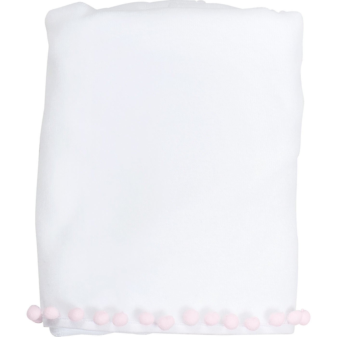 Serviette de bain bébé fille contre les irritations en pur coton Mathilde M