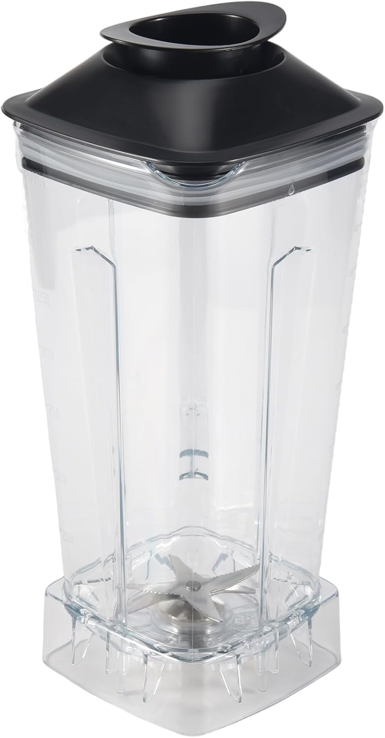 Spare Jug for Blender Replacement Part Transparent 2L Capacity Blender Spare Compatible for SILVER Blender