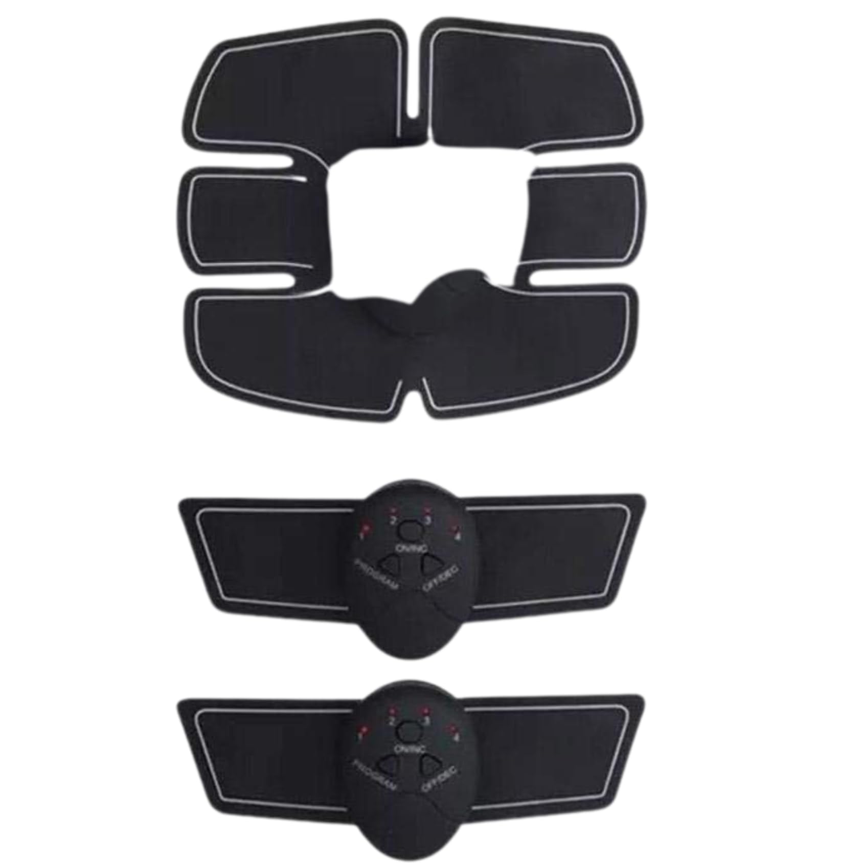 Muscle Exerciser Trainer Smart Abs Stimulator Fitness Gym Abs Stickers Pad Wireless Electric Body Slimming Massager for Arm and Leg Training-image-39