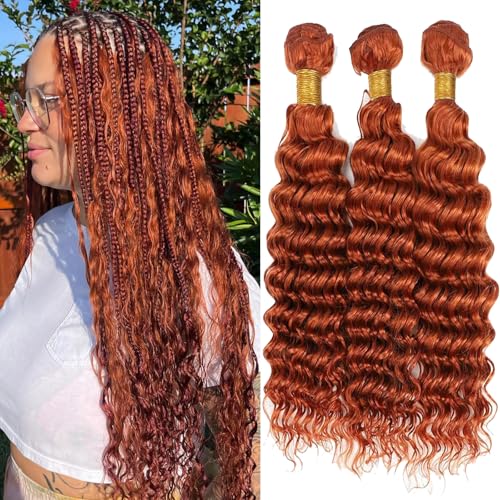Habiliana Bundles Human Hair 18 20 22 Inch Deep Wave