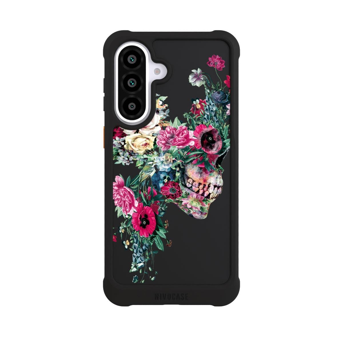 Custodia per Samsung Galaxy A57 5G Riza Peker Fiore Teschio