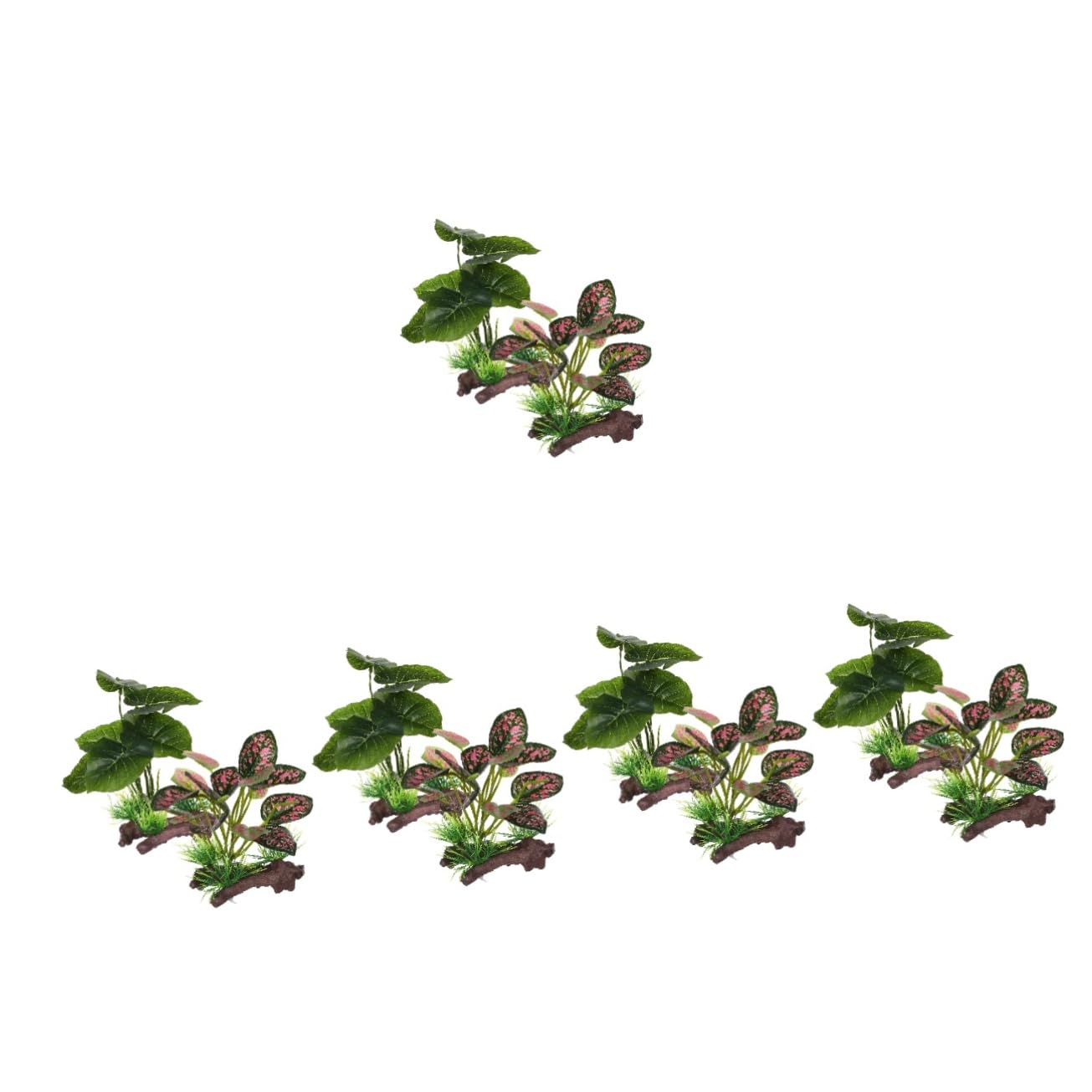 Kisangel 10 Uds Decoración De Tanque De Peces Plantas Artificiales De Acuario Plantas Falsas Plantas De Acuario Decoraciones Accesorios para Tanque De Peces Plantas Artificiales para