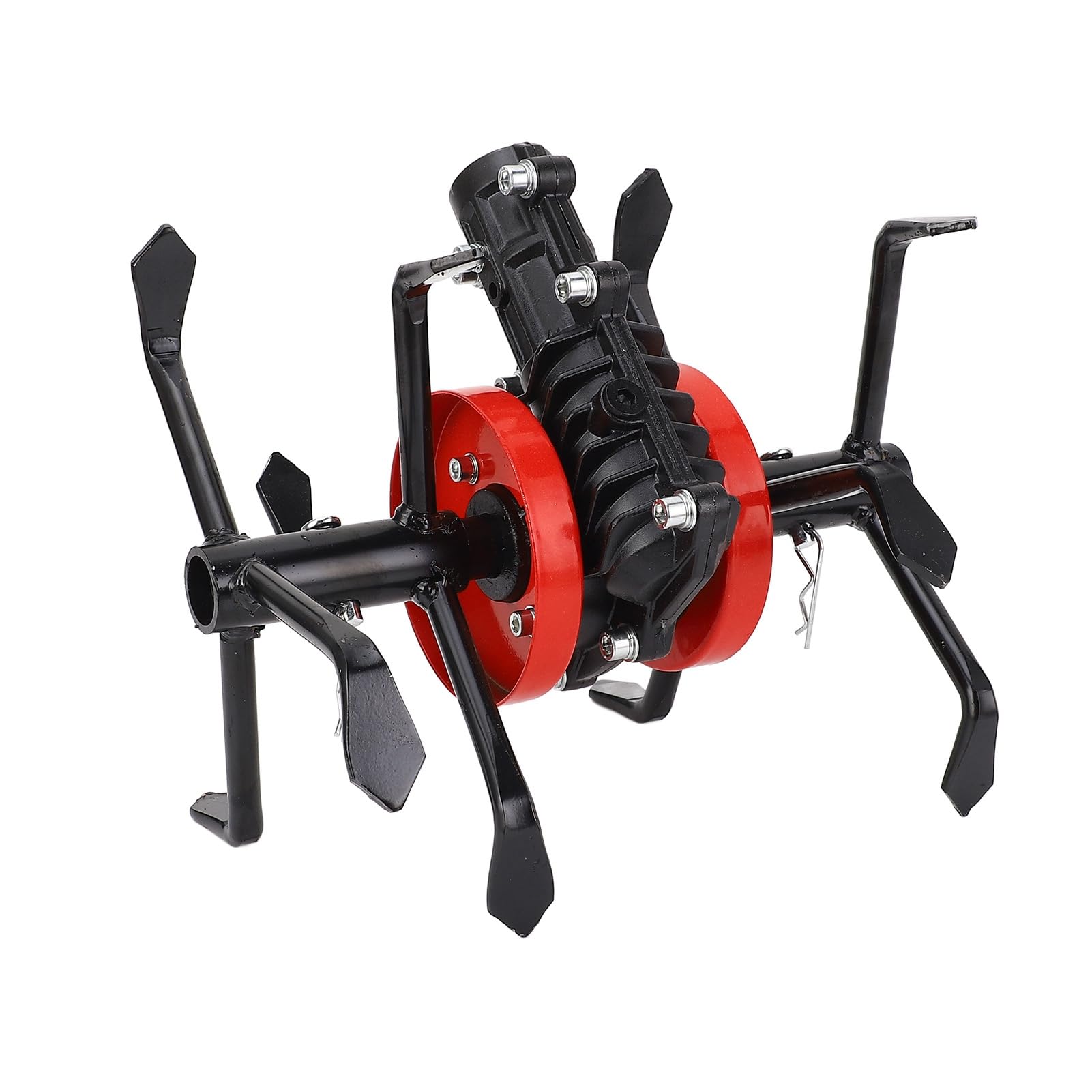 Herramienta de jardín cortador de cepillo para césped para eliminar eficazmente malas hierbas y aireación del suelo, piezas de mini timón, compatibilidad universal, 26 x 13 cm