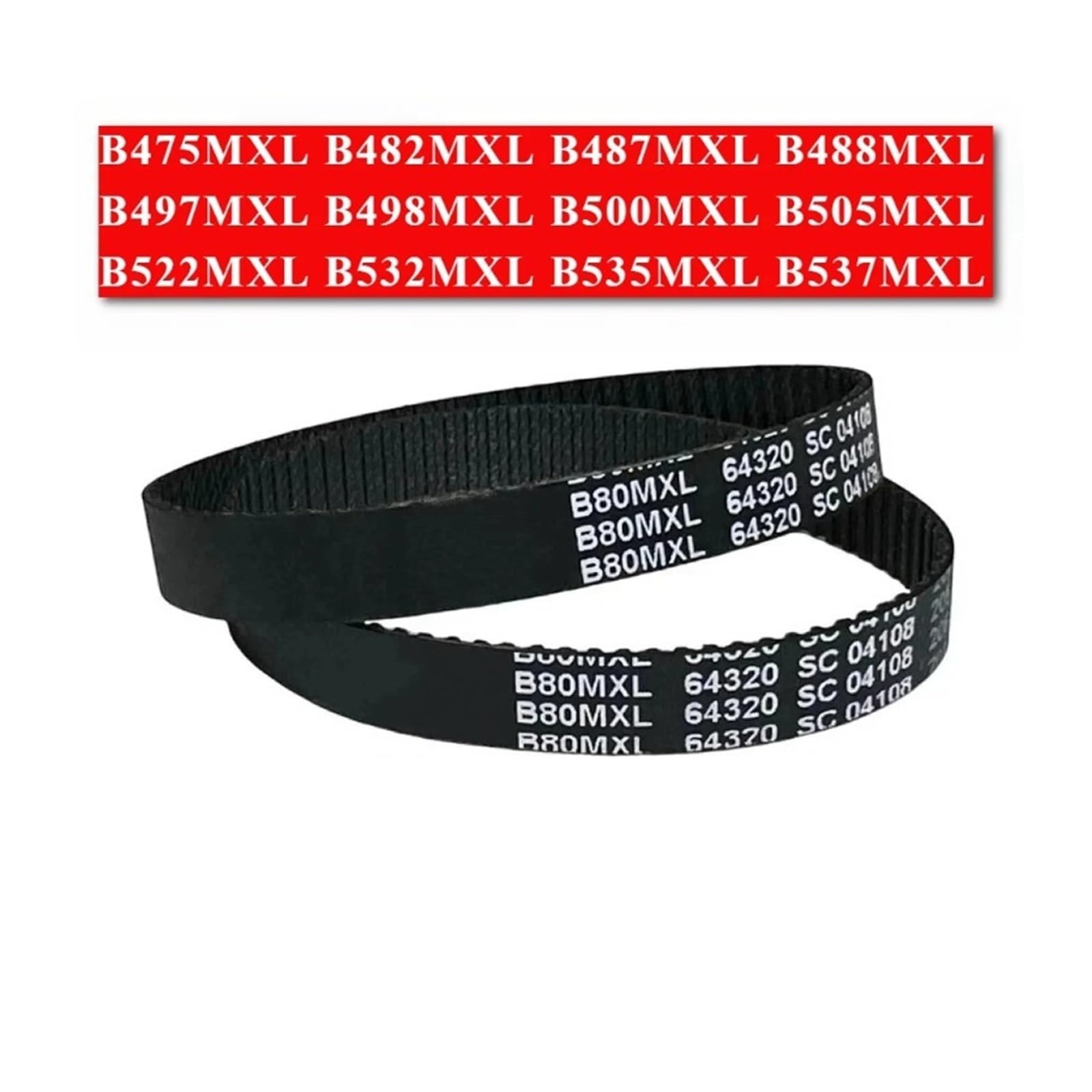 1 szt. B475MXL-B537MXL narzędzia paski rozrządu drukarki 3d | B482MXL B487MXL B488MXL B497MXL B498MXL B500MXL B505MXL B522MXL B532MXL narzędzia drukarki 3d paski rozrządu(B532MXL,15mm)