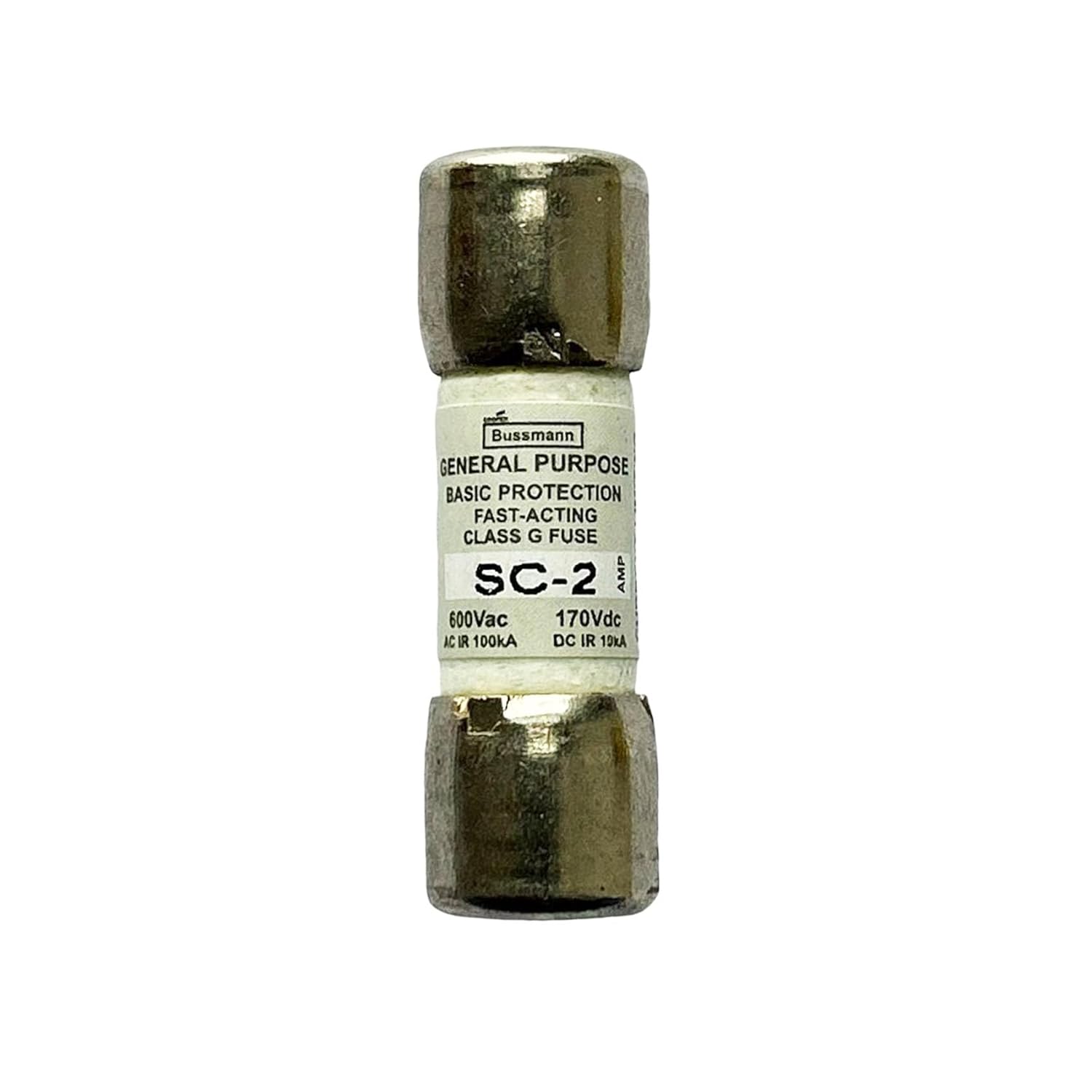 New SC-2 SC-2A 600Vac Fast Acting Fuse, Pack of 10