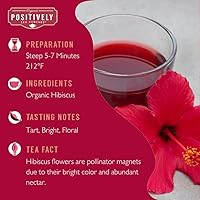 Vista 336 de Positively Tea LLC. Té orgánico de arándano, té verde, rooibos, de hojas sueltas (1 LB)