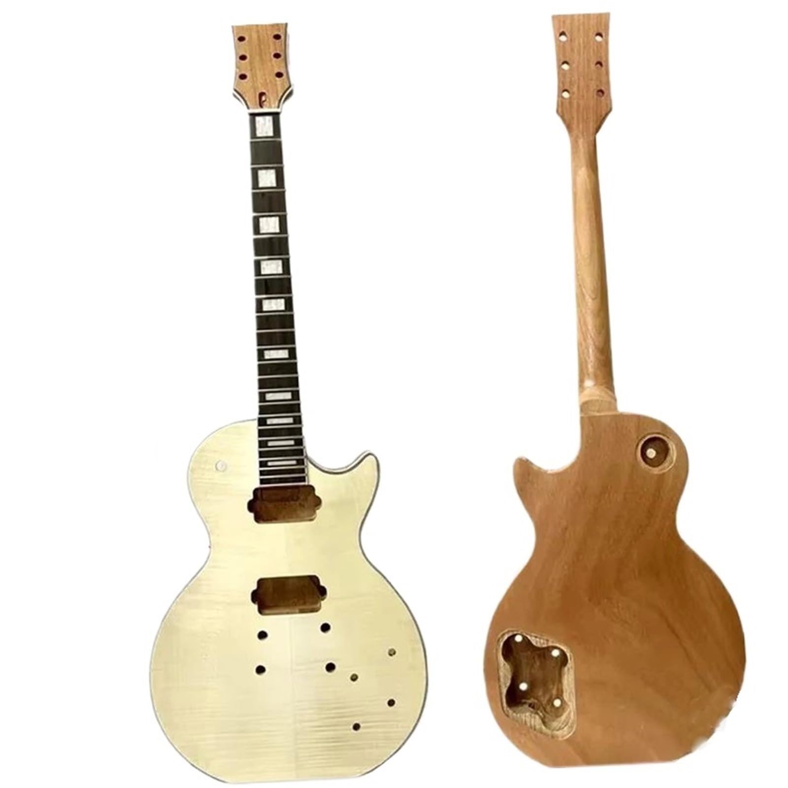 Standard Korpus Gitary 1 Zestaw DIY Elektryczna Gitara LP Styl Mahoń Korpus