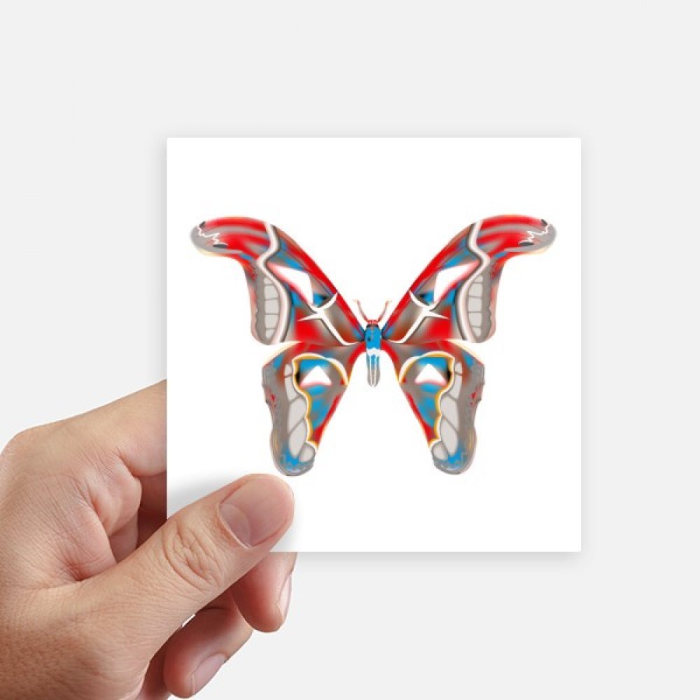 Autocollant papillon 3D étanche pour valise et ordinateur portable 8 pièces 10cm