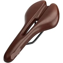 Bike Saddle Hollow Cycling Fit for Seat Men Women Soft PU Leather Comfortable Shock Absorbing Road Bike Cushion