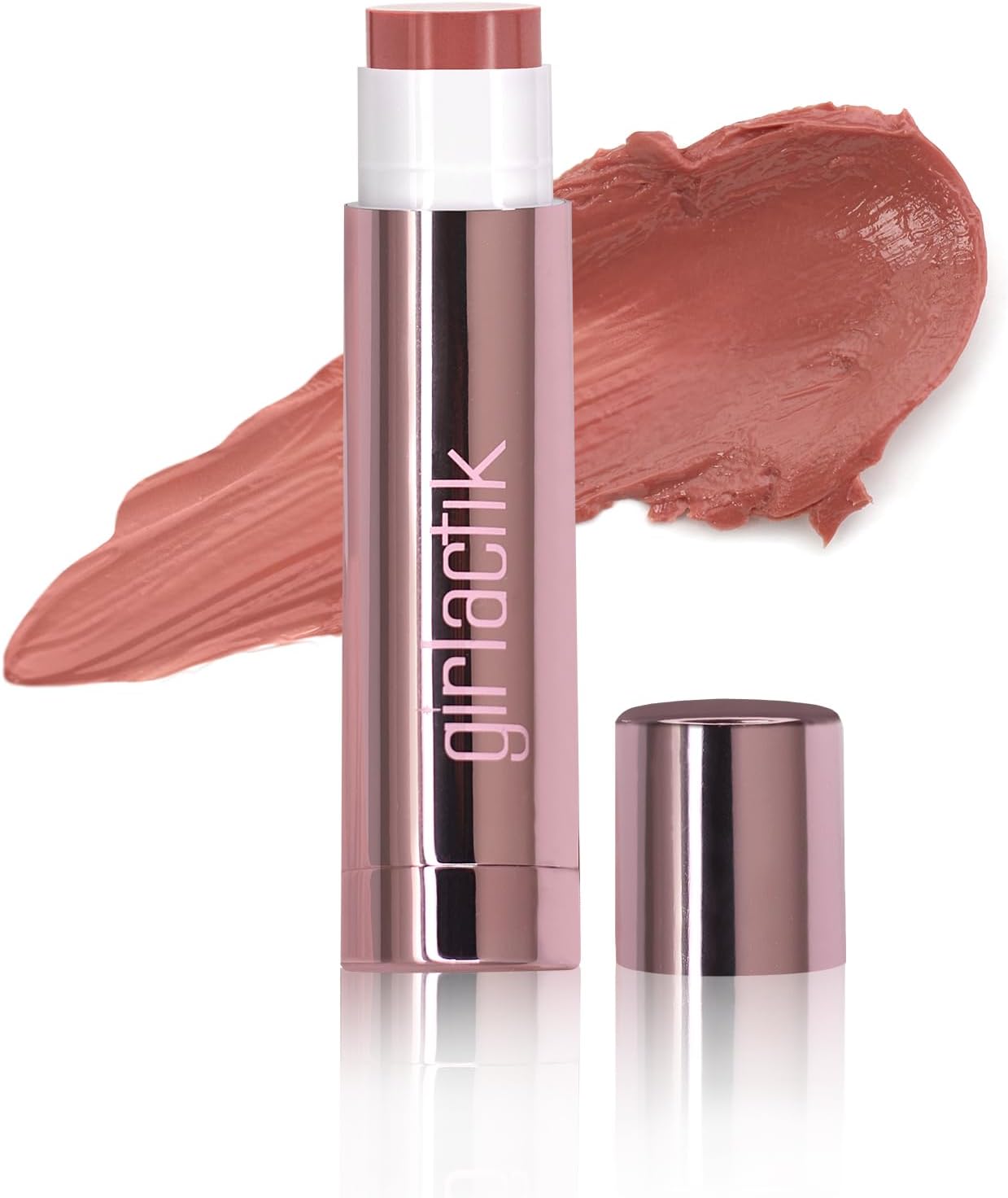 Girlactik Jello Gloss Balm – Hydrating Lip Gloss with Natural Shine, Pink Lemonade Scent, Moisturizing, and Smooth, Perfect for Everyday Lip Care with a Glossy Finish, 0.15 oz (AuNaturel)