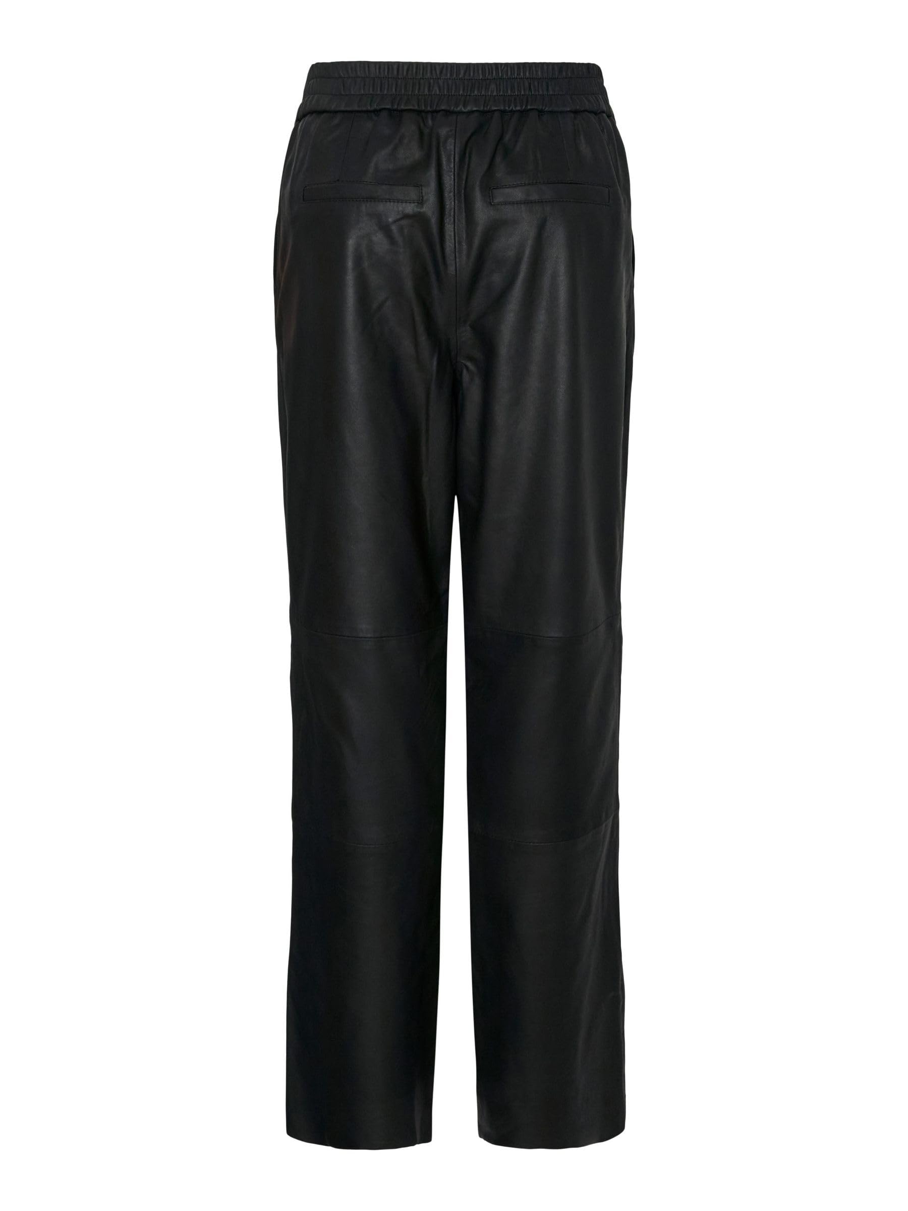 YAS Yassophie Hw Leather Pants Noos - Yassophie Hw Leather Pants Noos Kobiety