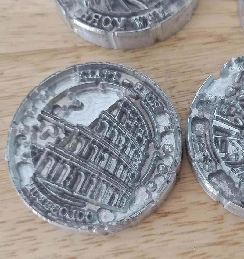 DIY Leather Working Tool Carving Printing Punching craft Stamping Metal tools - Colosseo Colosseum ROME ITALY - (Color: Colosseum ROME)