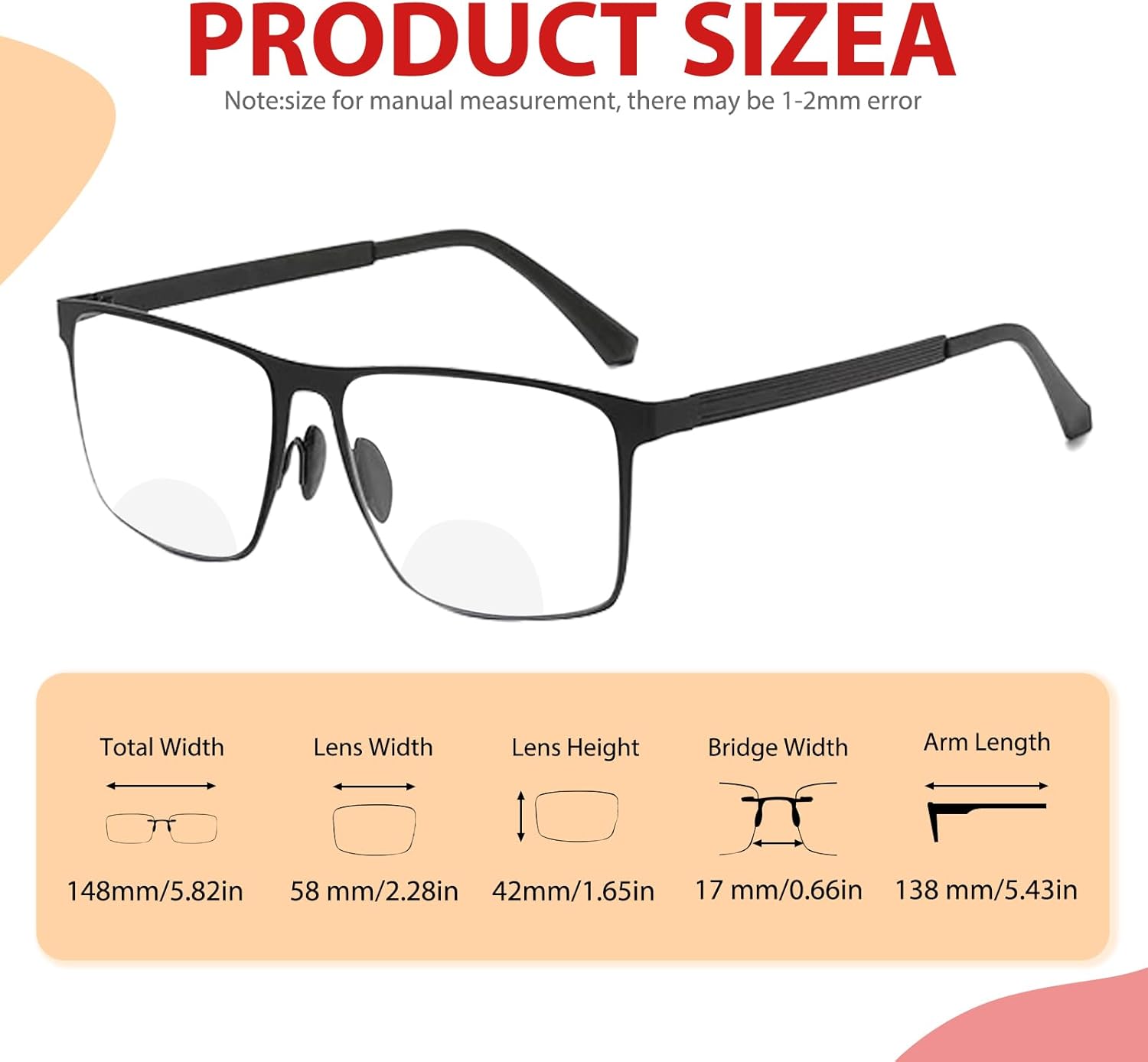 Progressive Multifocus Reading Glasses Anti Blue Light Photochromic/Bifocal Reading Glasses for men UV Protection